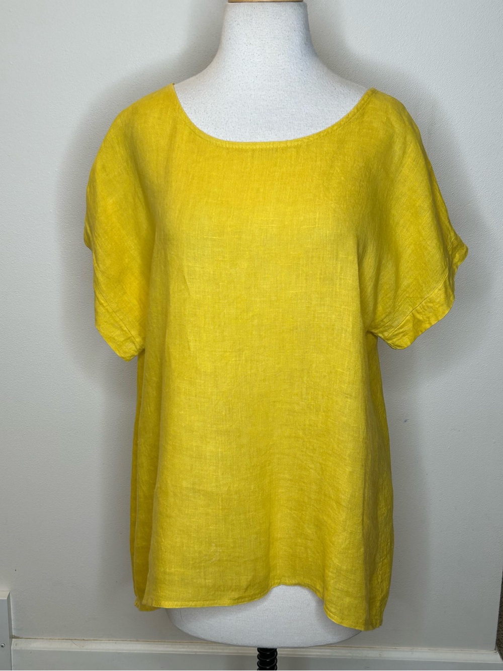 Terzo Millennio Langelook Linen Tunic Top Italy M